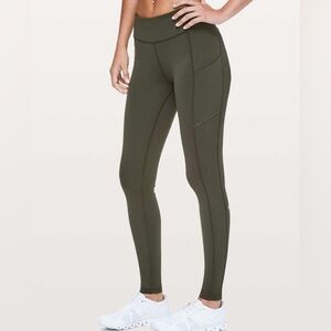 Lululemon Speed Up Tight *Full-On Luxtreme 28"
Dark Olive (Second Release)